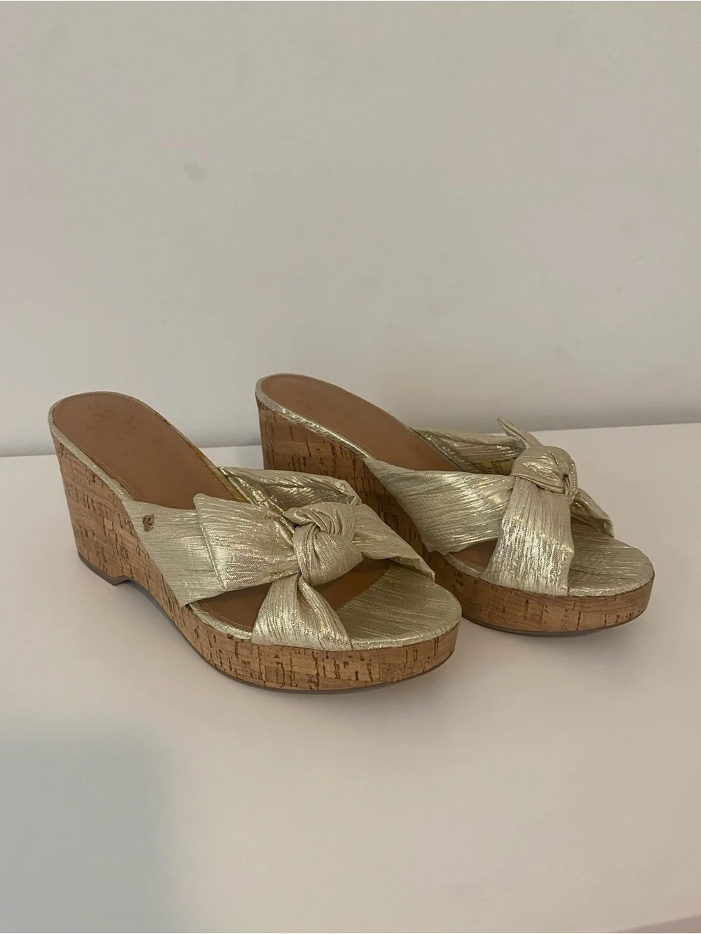 Sam And Libby Wedge Sandals Size 10 Claudia Style